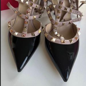 Valentino Rockstud Caged Pumps 65mm 39